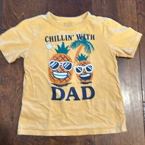 The Children’s Place “Chillin’ with Dad” Pineapple Shirt